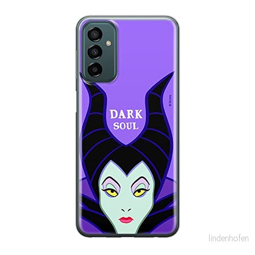 ERT GROUP mobiltelefonfodral för Samsung M13 4G/M23 5G/F23 originalt och officiellt licensierat Disney mönster Maleficent 001 anpassad till formen på mobiltelefonen, fodral tillverkad av TPU plast 5905511360801