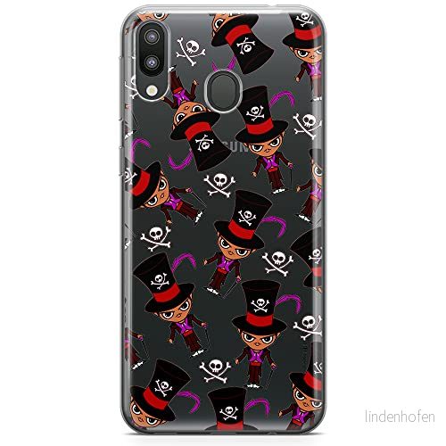 ERT GROUP mobiltelefonfodral för Samsung M20 originalt och officiellt licensierat Disney mönster Dr. Facilier 002 optimalt anpassad till formen på mobiltelefonen, gedeeltelijk transparant 5905131399304