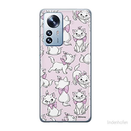 ERT GROUP mobiltelefonfodral för Xiaomi 12 / 12X originalt och officiellt licensierat Disney mönster Marie 003 optimalt anpassad till formen på mobiltelefonen, fodral tillverkad av TPU plast 5905511483227