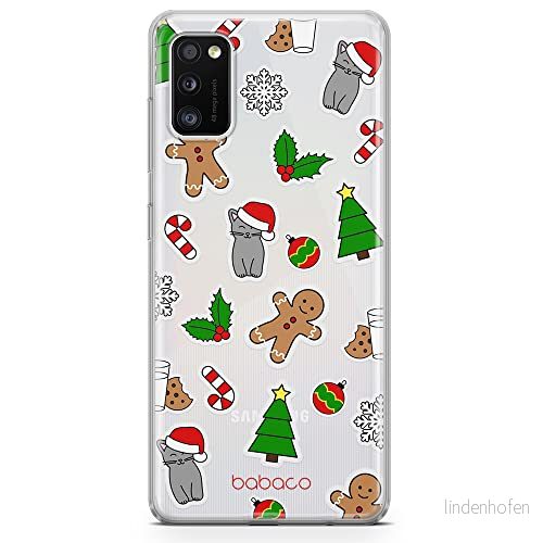 ERT GROUP mobiltelefonfodral för Samsung A41 originalt och officiellt licensierat Babaco mönster Winter 006 optimalt anpassad till formen på mobiltelefonen, gedeeltelijk transparant 5903932051124