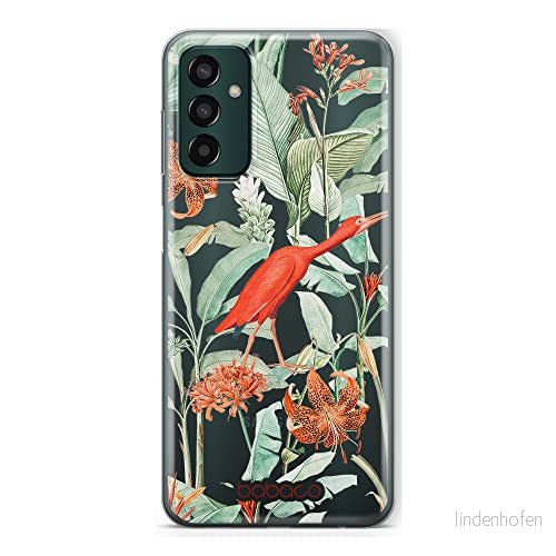 ERT GROUP mobiltelefonfodral för Samsung M13 4G originalt och officiellt licensierat Babaco mönster Flowers 049 optimalt anpassad till formen på mobiltelefonen, gedeeltelijk transparant 5905511337018