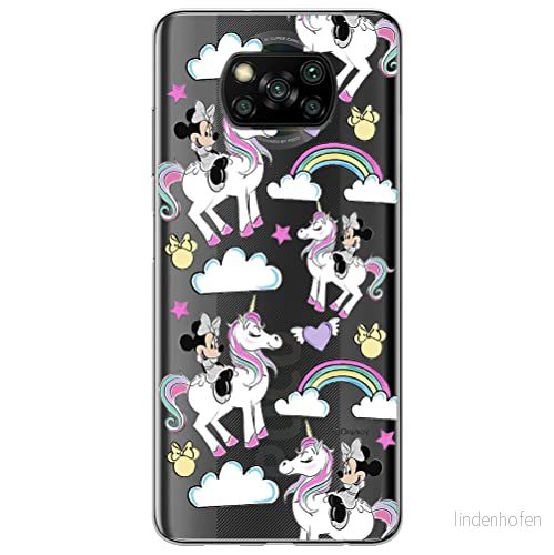 ERT GROUP mobiltelefonfodral för Xiaomi POCOPHONE X3 originalt och officiellt licensierat Disney mönster Minnie 037 optimalt anpassad till formen på mobiltelefonen, gedeeltelijk transparant 5903537122274