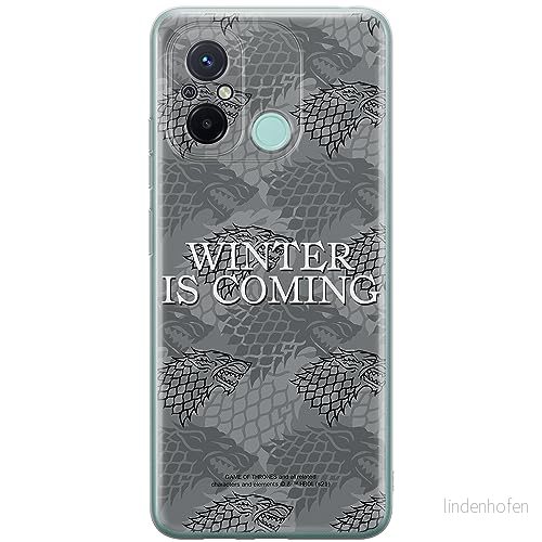 ERT GROUP mobiltelefonfodral för Xiaomi REDMI 12C/ 11A originalt och officiellt licensierat Game of Thrones mönster 019 anpassad till formen på mobiltelefonen, fodral tillverkad av TPU plast 5905511845315