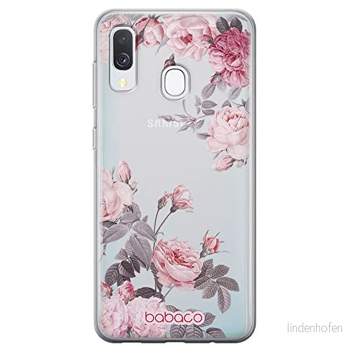 ERT GROUP mobiltelefonfodral för Samsung A40 originalt och officiellt licensierat Babaco mönster Flowers 055 optimalt anpassad till formen på mobiltelefonen, gedeeltelijk transparant 5905131356475