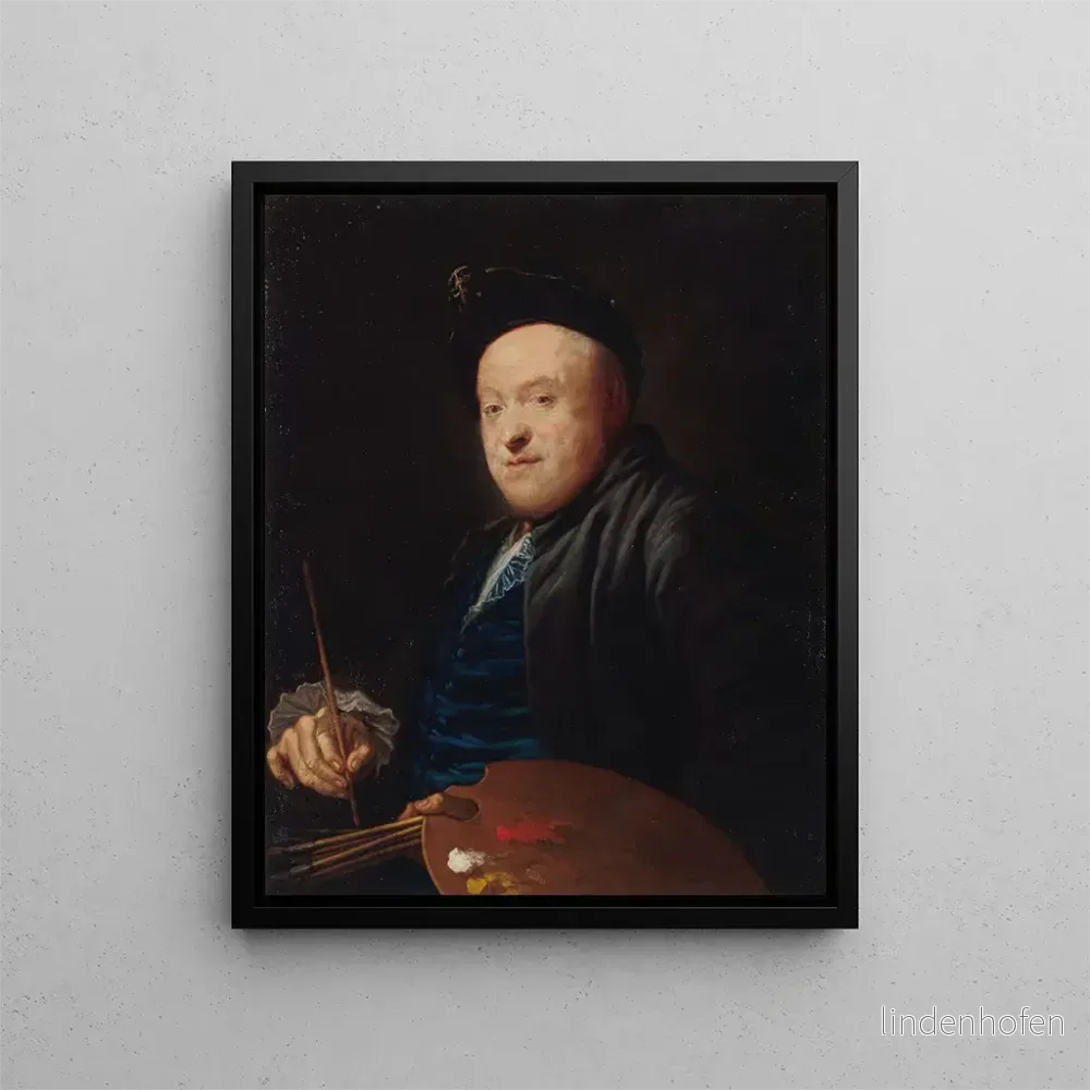 Målning av konstnären Étienne Jeaurat 1699-1789 – Anonym | Konsttryck