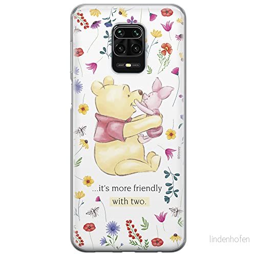 ERT GROUP mobiltelefonfodral för Xiaomi REDMI NOTE 9 PRO/ 9S originalt och officiellt licensierat Disney mönster Winnie the Pooh and friends 030, fodral tillverkad av TPU plast 5903040311851
