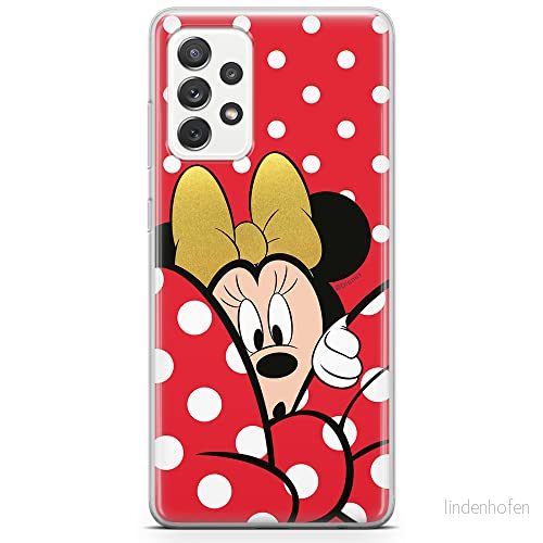 ERT GROUP mobiltelefonfodral för Samsung A73 5G originalt och officiellt licensierat Disney mönster Minnie 015 optimalt anpassad till formen på mobiltelefonen, fodral tillverkad av TPU plast 5904805512179