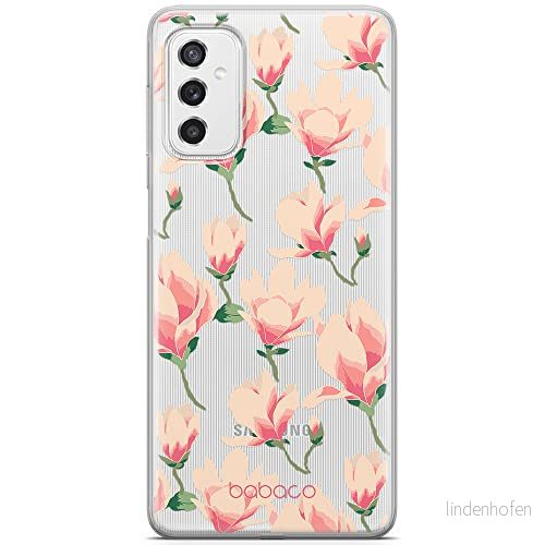 ERT GROUP mobiltelefonfodral för Samsung M52 5G originalt och officiellt licensierat Babaco mönster Flowers 016 optimalt anpassad till formen på mobiltelefonen, gedeeltelijk transparant 5904805492945