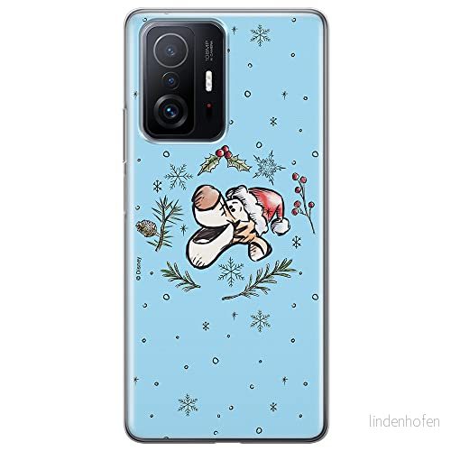 ERT GROUP mobiltelefonfodral för Xiaomi 11T 5G / PRO originalt och officiellt licensierat Disney mönster Winnie the Pooh and friends 026, fodral tillverkad av TPU plast 5904805552663