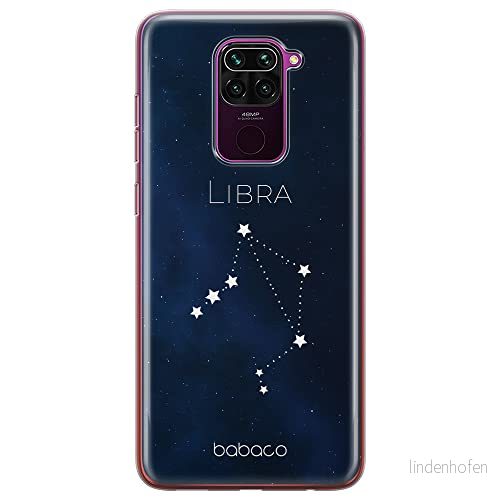 ERT GROUP mobiltelefonfodral för Xiaomi REDMI NOTE 9 originalt och officiellt licensierat Babaco mönster Zodiac Constellation 007 anpassad till formen på mobiltelefonen, fodral tillverkad av TPU plast 5903932195460