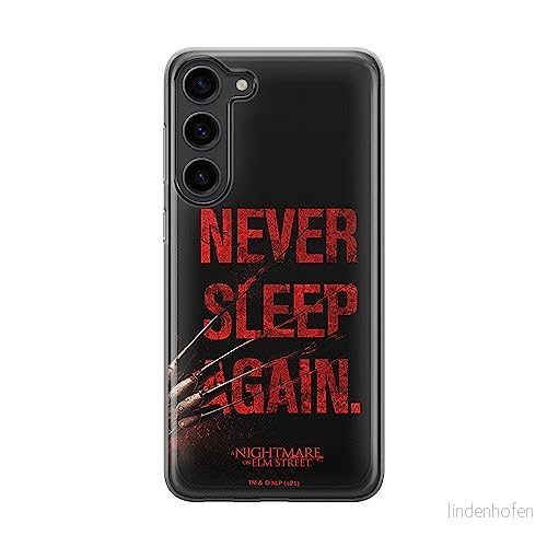 ERT GROUP mobiltelefonfodral för Samsung S23 PLUS originalt och officiellt licensierat Horror mönster Nightmare of Elm Street 003 anpassad till formen på mobiltelefonen, fodral tillverkad av TPU plast 5905511454395