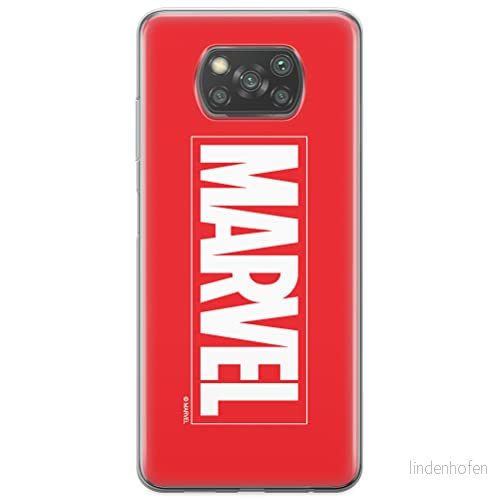 ERT GROUP mobiltelefonfodral för Xiaomi POCOPHONE X3 originalt och officiellt licensierat Marvel mönster 001 optimalt anpassad till formen på mobiltelefonen, fodral tillverkad av TPU plast 5903537123257
