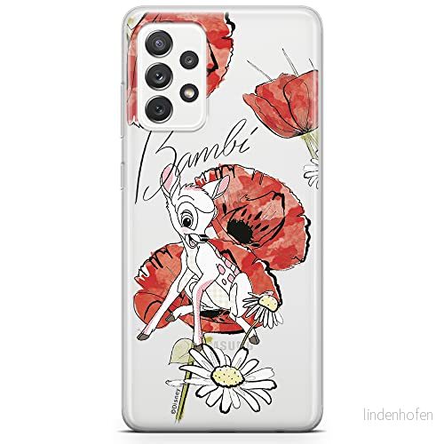 ERT GROUP mobiltelefonfodral för Samsung A73 5G originalt och officiellt licensierat Disney mönster Bambi 002 optimalt anpassad till formen på mobiltelefonen, gedeeltelijk transparant 5904805520310