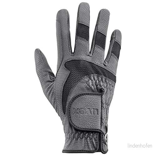 uvex i performance 2 flexibel ridhandske för dam och herr hållbar optimal ventilation anthracite black 10.5 4043197332642