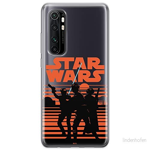ERT GROUP mobiltelefonfodral för Xiaomi MI NOTE 10 Lite originalt och officiellt licensierat Star Wars mönster 026 optimalt anpassad till formen på mobiltelefonen, gedeeltelijk transparant 5904805590252