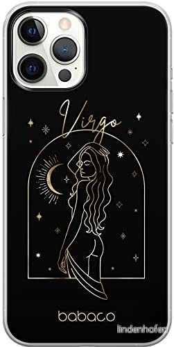 ERT GROUP mobiltelefonfodral för Apple Iphone 12/12 PRO originalt och officiellt licensierat Babaco mönster Zodiac Woman 006, fodral tillverkad av TPU plast 5903932229646