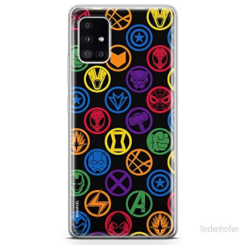 ERT GROUP mobiltelefonfodral för Samsung A51 5G originalt och officiellt licensierat Marvel mönster Avengers 022 optimalt anpassad till formen på mobiltelefonen, fodral tillverkad av TPU plast 5903537105260