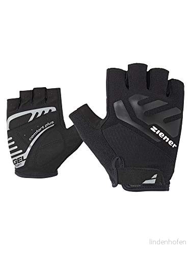 Ziener herr Caecilius cykel, mountainbike, cykelsport handskar kort finger andas/dämpande/halkfri SVART 6.5 4059749843603