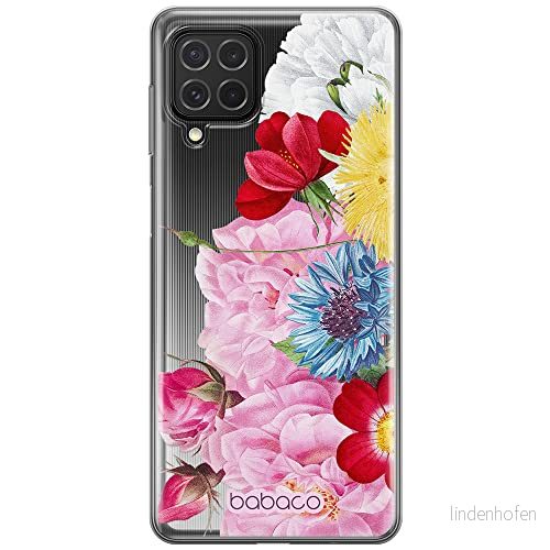 ERT GROUP mobiltelefonfodral för Samsung F62 / M62 originalt och officiellt licensierat Babaco mönster Flowers 056 optimalt anpassad till formen på mobiltelefonen, gedeeltelijk transparant 5905131362421