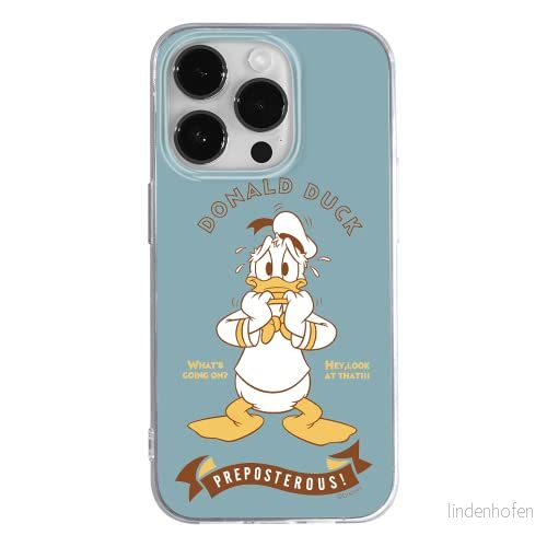 ERT GROUP mobiltelefonfodral för Apple Iphone 14 PRO MAX originalt och officiellt licensierat Disney mönster Donald 004 optimalt anpassad till formen på mobiltelefonen, fodral tillverkad av TPU plast 5905131940315