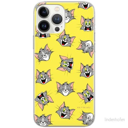 ERT GROUP mobiltelefonfodral för Samsung S10 originalt och officiellt licensierat Tom and Jerry mönster 007 Vit optimalt anpassad till formen på mobiltelefonen, fodral tillverkad av TPU plast 5904805255946