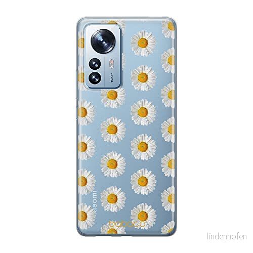 ERT GROUP mobiltelefonfodral för Xiaomi 12 / 12X originalt och officiellt licensierat Babaco mönster Flowers 009 optimalt anpassad till formen på mobiltelefonen, gedeeltelijk transparant 5905511483364