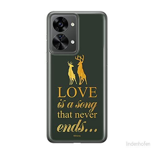 ERT GROUP mobiltelefonfodral för Oneplus NORD 2T 5G originalt och officiellt licensierat Disney mönster Bambi 010 optimalt anpassad till formen på mobiltelefonen, fodral tillverkad av TPU plast 5905511280017