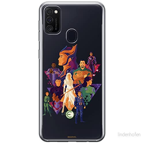ERT GROUP mobiltelefonfodral för Samsung M21 originalt och officiellt licensierat Marvel mönster Eternals 007 optimalt anpassad till formen på mobiltelefonen, gedeeltelijk transparant 5904805115127