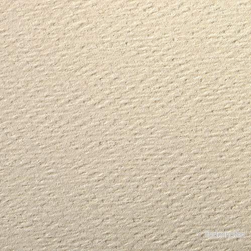 Clairefontaine Ref 93791C Etivalfärgat kornigt ritpapper (24 pappersark) 50 x 65 cm 160 gsm cellulosakonstpapper citron syrafri, pH neutral 3329681937915
