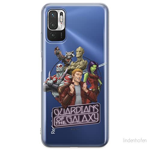 ERT GROUP mobiel telefoonhoesje voor Xiaomi REDMI NOTE 10 5G / POCO M3 PRO origineel en officieel erkend Marvel patroon Guardians of the Galaxy 009, gedeeltelijk bedrukt 5904805609657
