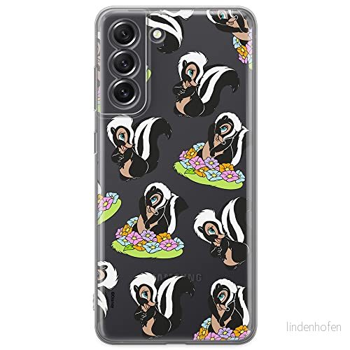 ERT GROUP mobiltelefonfodral för Samsung S21 FE originalt och officiellt licensierat Disney mönster Pepe Le Pew 003 optimalt anpassad till formen på mobiltelefonen, gedeeltelijk transparant 5905131817426