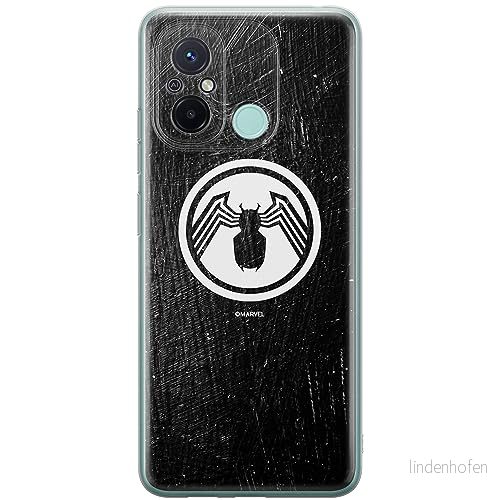 ERT GROUP mobiltelefonfodral för Xiaomi REDMI 12C/ 11A originalt och officiellt licensierat Marvel mönster Venom 001 anpassad till formen på mobiltelefonen, fodral tillverkad av TPU plast 5905511839765