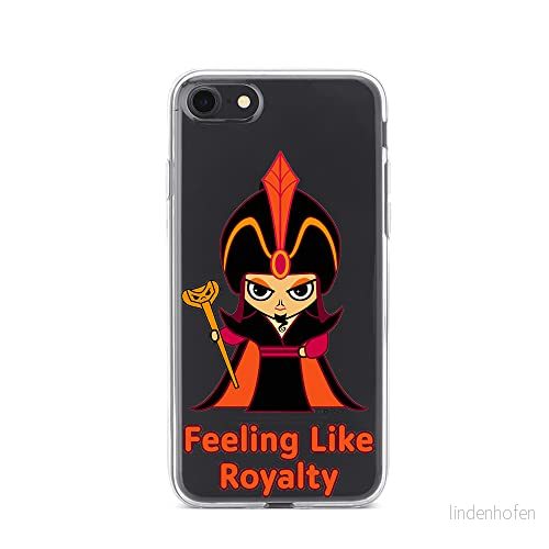 ERT GROUP mobiltelefonfodral för Iphone 7/8/ SE 2/ 3 originalt och officiellt licensierat Disney mönster Jafar 001 optimalt anpassad till formen på mobiltelefonen, gedeeltelijk transparant 5905131407849