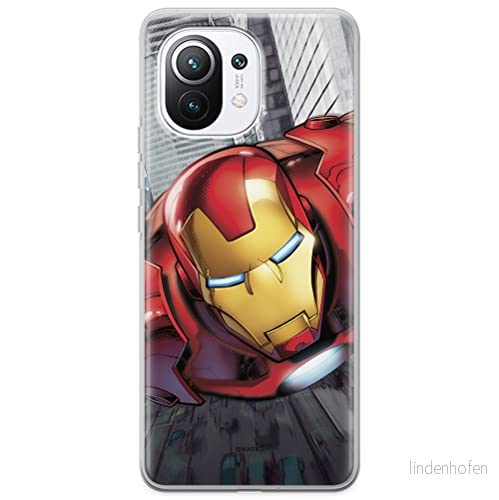 ERT GROUP mobiltelefonfodral för Xiaomi 11 originalt och officiellt licensierat Marvel mönster Iron Man 008 optimalt anpassad till formen på mobiltelefonen, fodral tillverkad av TPU plast 5903537098005