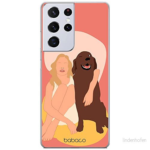ERT GROUP mobiltelefonfodral för Samsung S21 ULTRA originalt och officiellt licensierat Babaco mönster Dogs 007 optimalt anpassad till formen på mobiltelefonen, fodral tillverkad av TPU plast 5905131051332