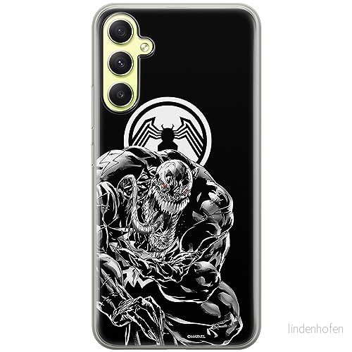 ERT GROUP mobiltelefonfodral för Samsung A34 5G originalt och officiellt licensierat Marvel mönster Venom 003 optimalt anpassad till formen på mobiltelefonen, fodral tillverkad av TPU plast 5905511791506