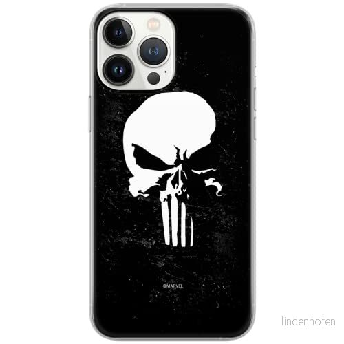ERT GROUP mobiltelefonfodral för Xiaomi REDMI 10 originalt och officiellt licensierat Marvel mönster Punisher 002, fodral tillverkad av TPU plast 5904805005688