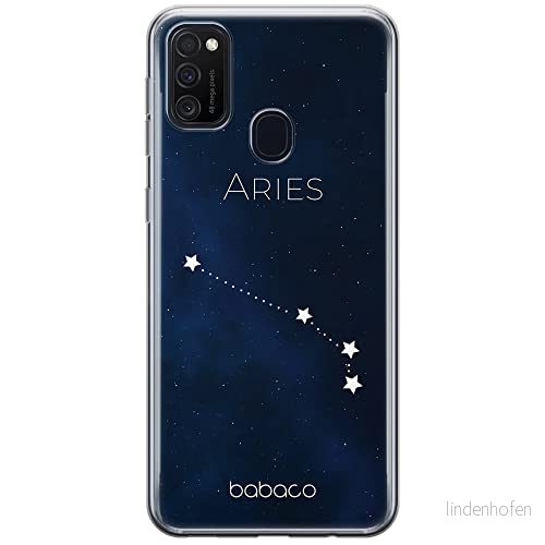 ERT GROUP mobiltelefonfodral för Samsung M21 originalt och officiellt licensierat Babaco mönster Zodiac Constellation 001 anpassad till formen på mobiltelefonen, fodral tillverkad av TPU plast 5903932187762
