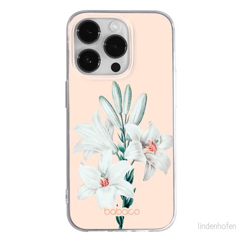 ERT GROUP mobiltelefonfodral för Apple Iphone 14 PRO MAX originalt och officiellt licensierat Babaco mönster Flowers 039 optimalt anpassad till formen på mobiltelefonen, fodral tillverkad av TPU plast 5905131938305