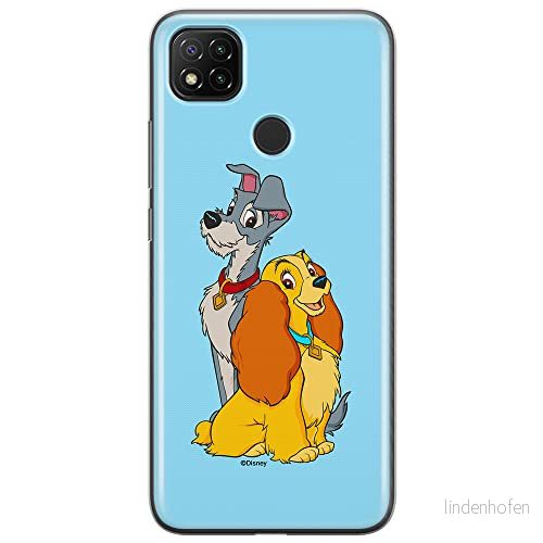ERT GROUP mobiltelefonfodral för Xiaomi REDMI 9C originalt och officiellt licensierat Disney mönster Lady and the Tramp 003 anpassad till formen på mobiltelefonen, fodral tillverkad av TPU plast 5905131152831