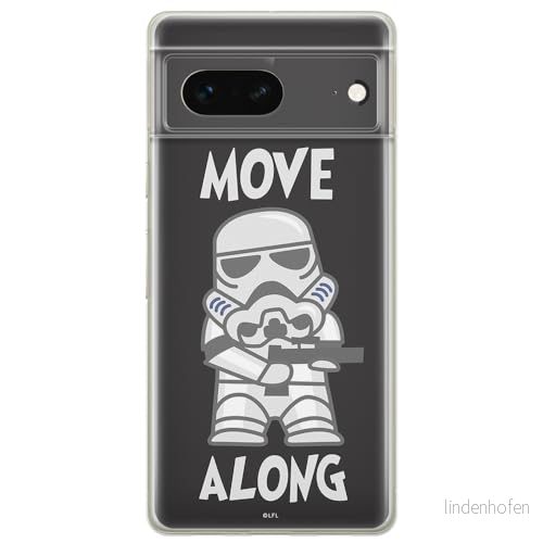 ERT GROUP mobiltelefonfodral för Google PIXEL 7 originalt och officiellt licensierat Star Wars mönster Stormtrooper 002 optimalt anpassad till formen på mobiltelefonen, fodral tillverkad av TPU plast 5905795145125
