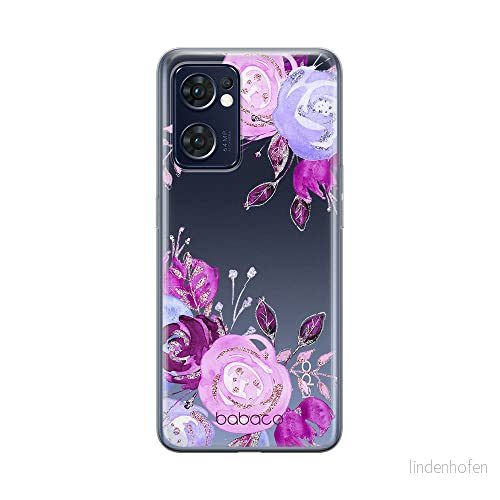 ERT GROUP mobiltelefonfodral för Oppo RENO 7 5G originalt och officiellt licensierat Babaco mönster Flowers 005 optimalt anpassad till formen på mobiltelefonen, gedeeltelijk transparant 5905511314187