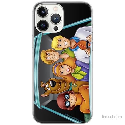 ERT GROUP mobiltelefonfodral för Iphone 13 PRO originalt och officiellt licensierat Scooby Doo mönster 016 Vit optimalt anpassad, fodral tillverkad av TPU plast 5903932925456