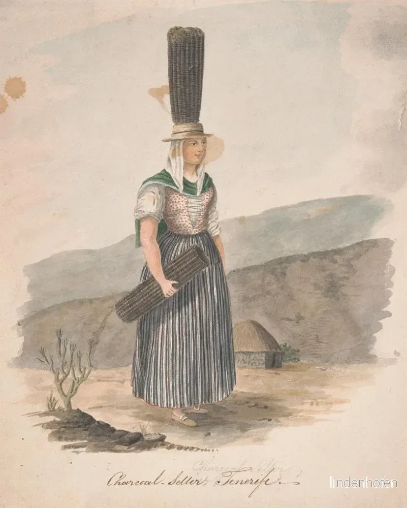 Målning Säljare av kol till Tenerife (Konflikt i fallet) - Alfred Diston - Bild 2