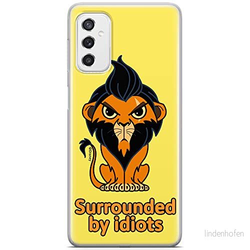 ERT GROUP mobiltelefonfodral för Samsung M52 5G originalt och officiellt licensierat Disney mönster Scar 001 optimalt anpassad till formen på mobiltelefonen, fodral tillverkad av TPU plast 5905131442451