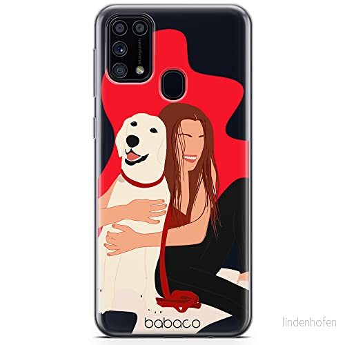 ERT GROUP mobiltelefonfodral för Samsung M31 originalt och officiellt licensierat Babaco mönster Dogs 006 optimalt anpassad till formen på mobiltelefonen, gedeeltelijk transparant 5905131010971