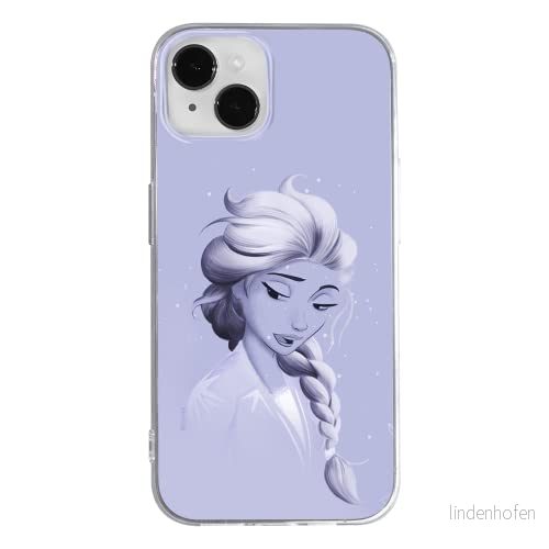 ERT GROUP mobiltelefonfodral för Apple Iphone 14 originalt och officiellt licensierat Disney mönster Elsa 013 optimalt anpassad till formen på mobiltelefonen, fodral tillverkad av TPU plast 5905131877543