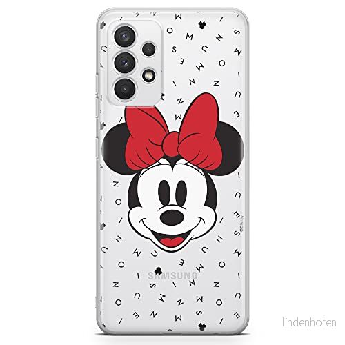 ERT GROUP mobiltelefonfodral för Samsung A32 4G LTE originalt och officiellt licensierat Disney mönster Minnie 056 optimalt anpassad till formen på mobiltelefonen, gedeeltelijk transparant 5903040469439
