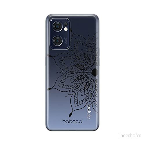 ERT GROUP mobiltelefonfodral för Oppo RENO 7 5G originalt och officiellt licensierat Babaco mönster Mandalas 004 optimalt anpassad till formen på mobiltelefonen, gedeeltelijk transparant 5905511317027