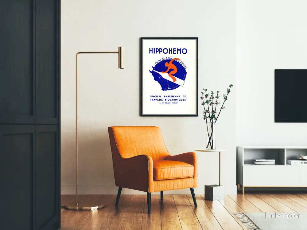 Hippohémo-Poster - Vintage vetenskaplig väggdekoration - Bild 2